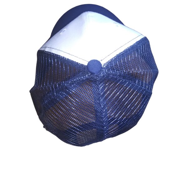 GYM CLASS HERO Navy Blue Mesh Trucker Baseball Hat JAM Adjustable Snapback Cap - Picture 4 of 7